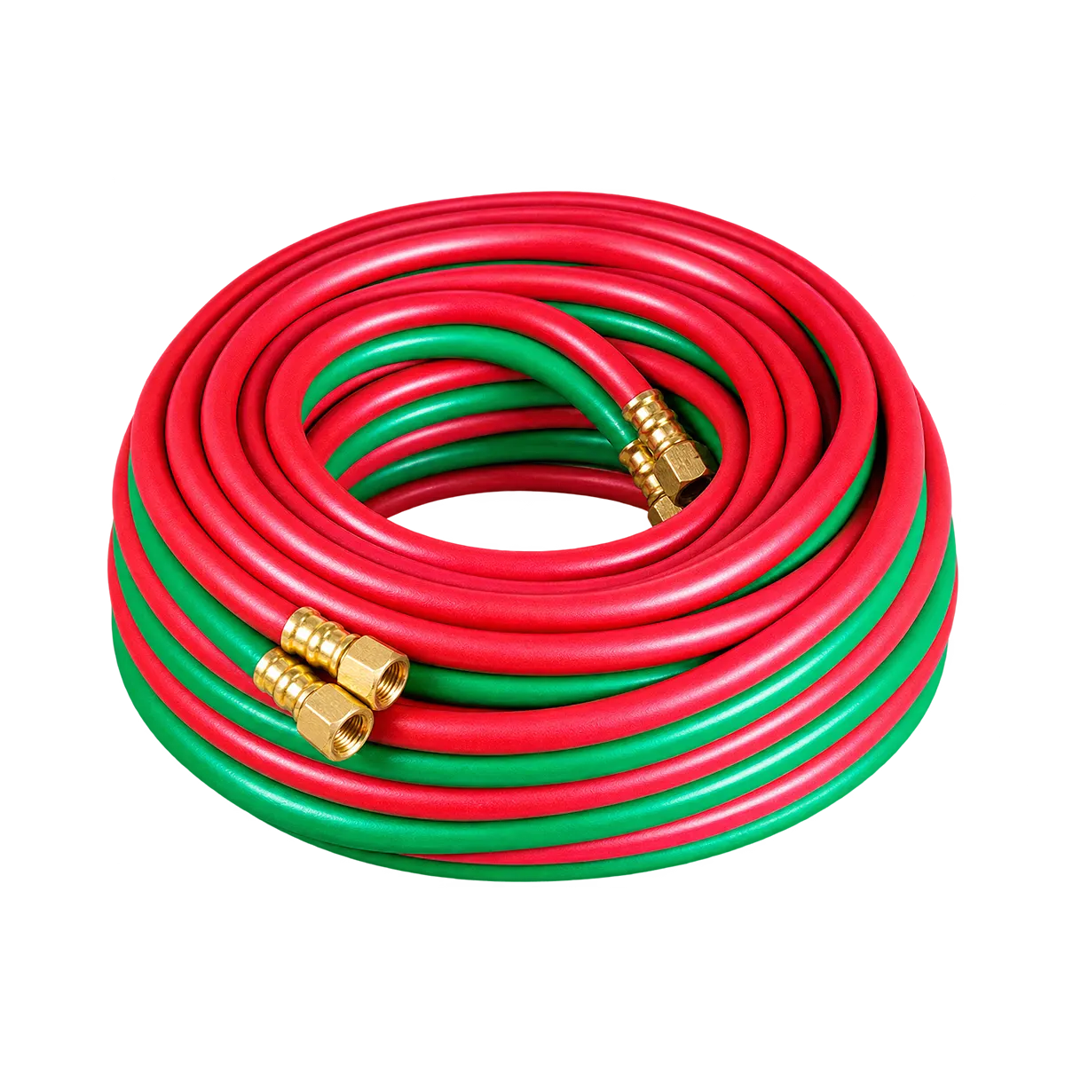 Manguera Doble para Soldadura y Corte Oxígeno/Acetileno – Roja y Verde